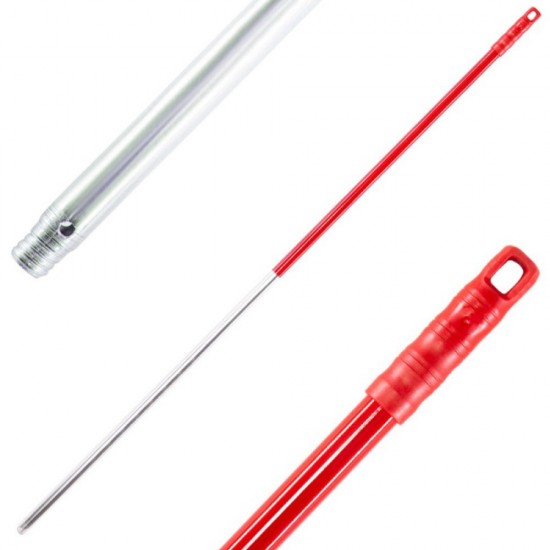 Maner Suport Mop Cu Filet Esenia, 1.4m, Rosu