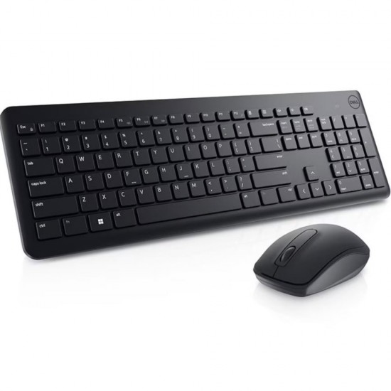 Kit Tastatura + Mouse Wireless Dell Km3322w, Negru