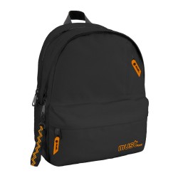 Ghiozdan Must 3 Compartimente, 32x19x42 Cm, Negru