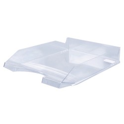 Tavita pentru documente A4 Office Products, Alb Transparent