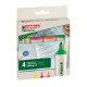 Textmarker Edding, E24, 4 Culori/set