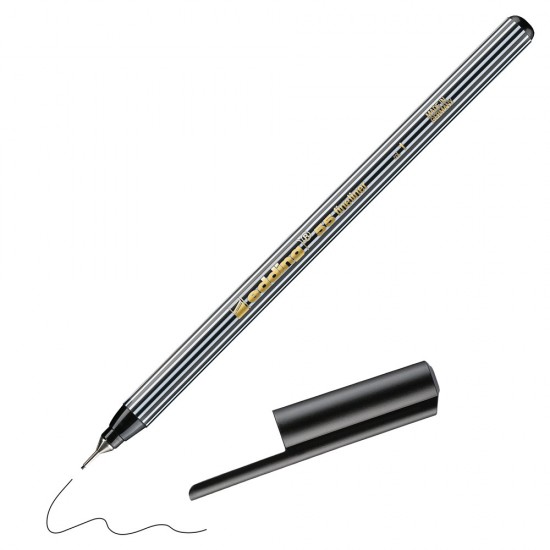 Liner Edding, 55 Corp Plastic, Varf 0.3 Mm, Negru