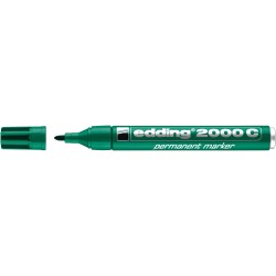 Marker Edding 2000 Permanent Varf Rotund 1.5-3 Mm, Verde