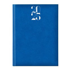 Agenda Artilux A4, Datata, Dur, Hartie Ivory, Coperta Albastru Royal