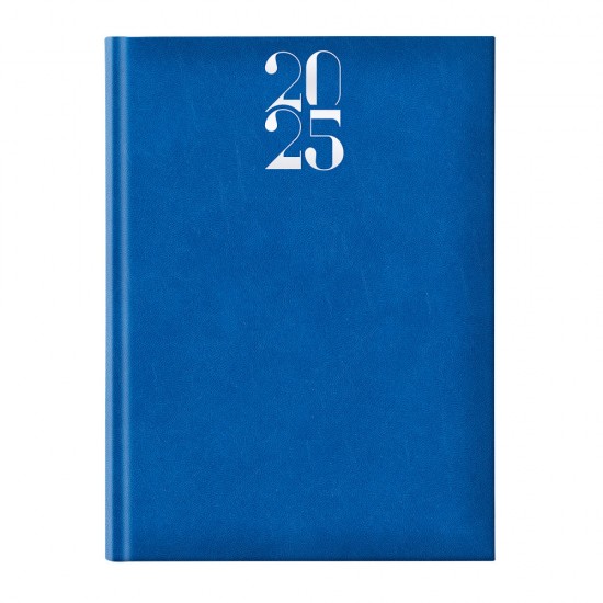 Agenda Artilux A4, Datata, Dur, Hartie Ivory, Coperta Albastru Royal