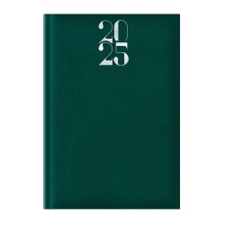 Agenda Artilux A5, Datata, Hartie Ivory, Coperta Verde