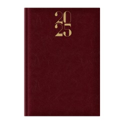 Agenda Artilux A5, Datata, Hartie Ivory, Coperta Maro