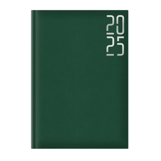 Agenda Artibest A5, Datata, Hartie Offset Alb, Coperta Verde