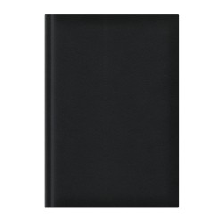 Agenda A5, Nedatata, Hartie Offset Alb, Coperta Negru