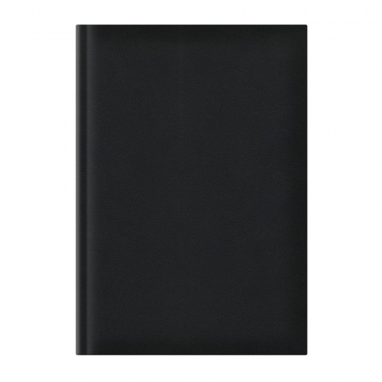 Agenda A5, Nedatata, Hartie Offset Alb, Coperta Negru