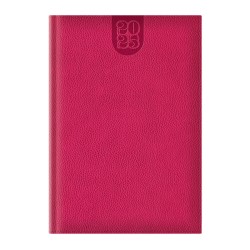Agenda Dakota A5, Datata, Hartie Ivory, Coperta Fuchsia