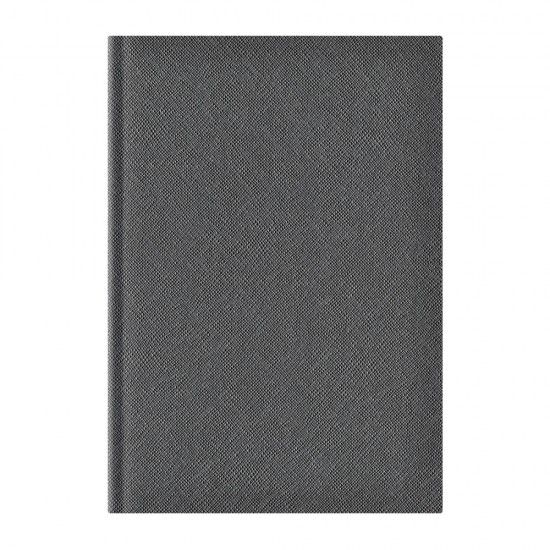 Agenda A5 Adria, Nedatata, Hartie Ivory, Coperta Gri