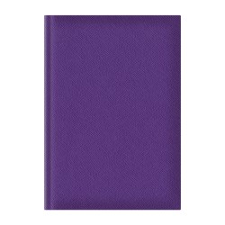 Agenda A5 Adria, Nedatata, Hartie Ivory, Coperta Mov