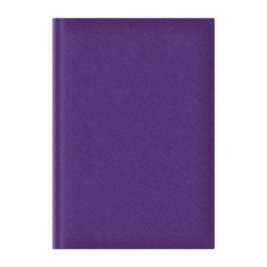 Agenda A5 Adria, Nedatata, Hartie Ivory, Coperta Mov