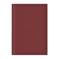 Agenda A5 Adria, Nedatata, Hartie Ivory, Coperta Maro Roscat