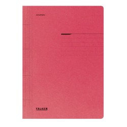 Dosar cu sina Lux Falken, carton, 250 g/mp, rosu