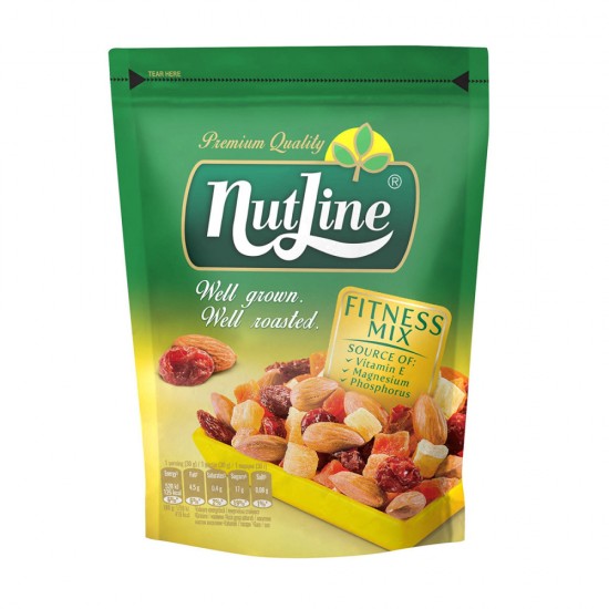Mix Migdale Fructe Confiate Si Stafide Nutline, 150 G