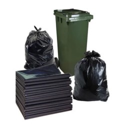 Sac Europubela Ldpe Negri, 1000x1000 Mm, 50 Microni, 100 Saci/rola