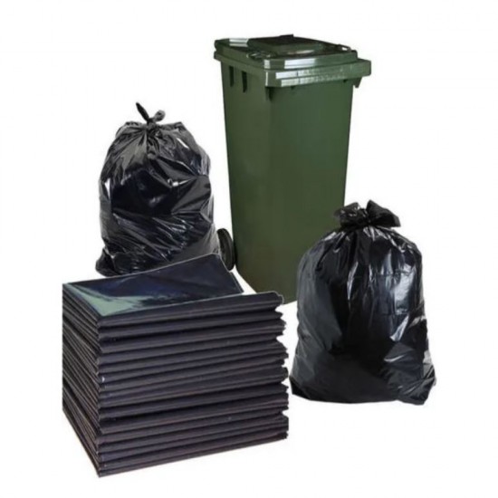 Sac Europubela Ldpe Negri, 1000x1000 Mm, 50 Microni, 100 Saci/rola