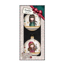 Set Globuri, Gorjuss, Merry And Bright