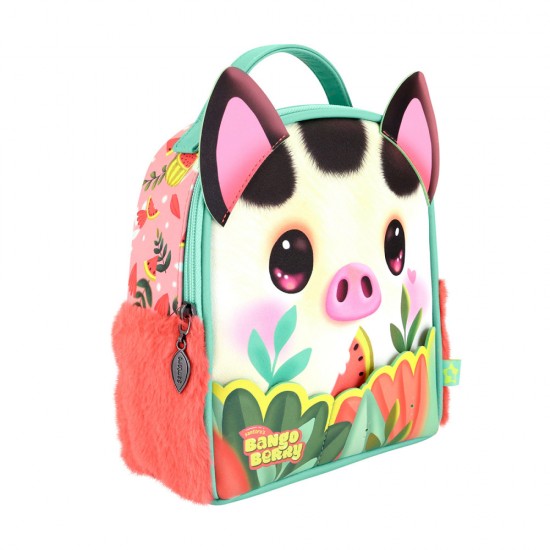 Ghiozdan Gorjuss 21x23x9 Cm, Cu Set Pinuri Piggy Porcusorul