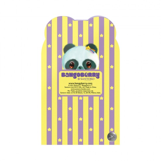 Carnetel Bangoberry Pally Panda 7x12x1 Cm