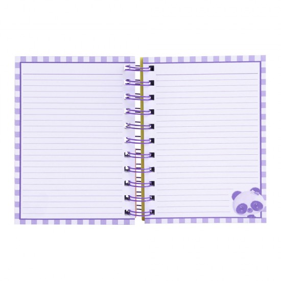 Notes A6 Cu Spira Bangoberry Pally Panda, 280 Pagini