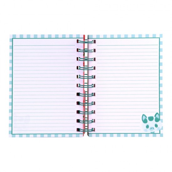 Notes A6 Cu Spira Bangoberry Piggy Porcusorul, 280 Pagini