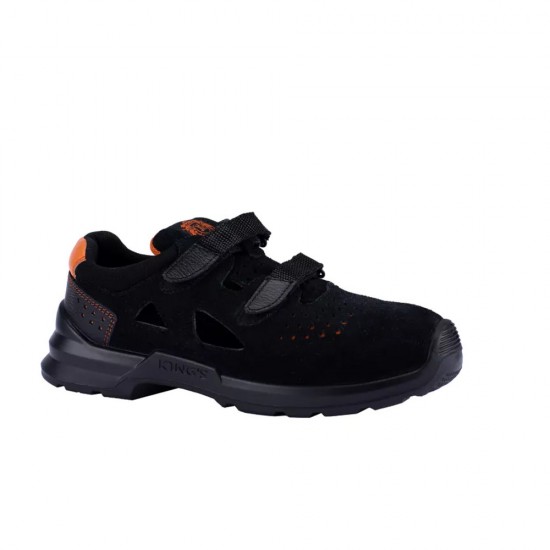 Sandale Negre Honeywell, Velcro Kings Kws201s S1p Src Marimea, 41