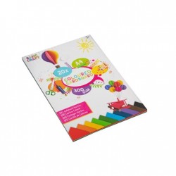 Set carton colorat Creative Craft, A4, 300 g, 20 coli