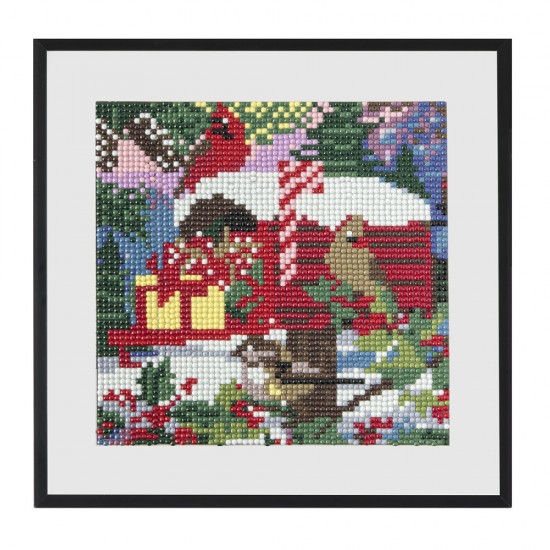 Pictura Diamant, Design Craciun, 20x20 Cm