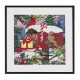 Pictura Diamant, Design Craciun, 20x20 Cm