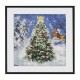 Pictura Diamant, Model Pom De Craciun, 20x20 Cm