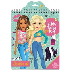 Caiet Design Vestimentar, 24x20 Cm, 20 File