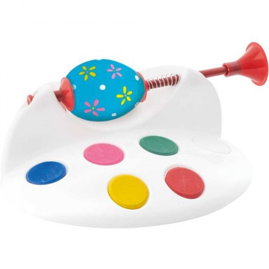 Set Pictura Ou, Tematica Paste, 6 Culori Si Pensula