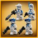 Lego Star Wars, Pachet De Lupta Clone Troopers, Divizia 501, Numar Piese 119, Varsta 6+