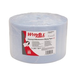 Laveta Wypall X20, 2 Straturi, Albastra, 38x23.5 Cm, 1000 Portii