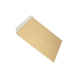 Plic C4, 229 x 324 mm, kraft, banda silicon, 90 g/mp, 250 bucati/cutie