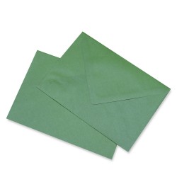 Plic C5 162x229 Mm, Offset, 80 G, Gumat, Verde, 25 Bucati/set