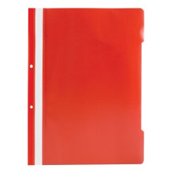 Dosar cu sina si 2 perforatii Noki, rosu, 50 bucati/set