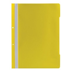 Dosar cu sina si 2 perforatii Noki, galben, 50 bucati/set