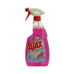 Detergent Geamuri Ajax Floral Fiesta Cu Pistol, 500 Ml