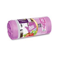 Saci Menaj Cu Urechi Hdld 35l, Aroma Capsuni, 20 Bucati/rola