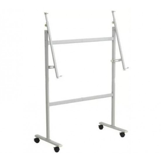 Stand Metalic Mobil Pentru Tabla Magnetica, 90x120 Pana La 120x300