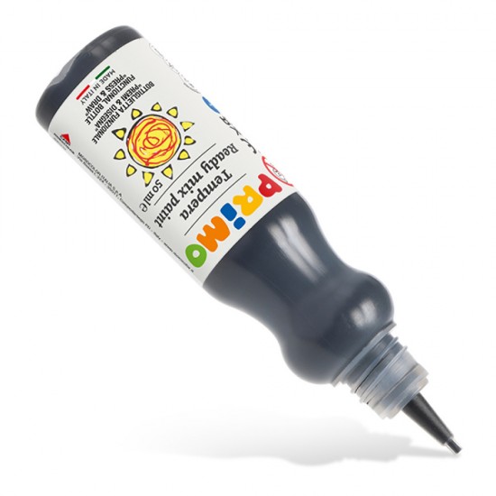 Tempera Morocolor Primo, Control Al Debitului, 50 Ml, Negru