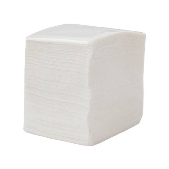 Hartie Igienica Pliata Esentis, Celuloza, 2 Straturi, 200 Portii/pachet, 40 Pachete/bax