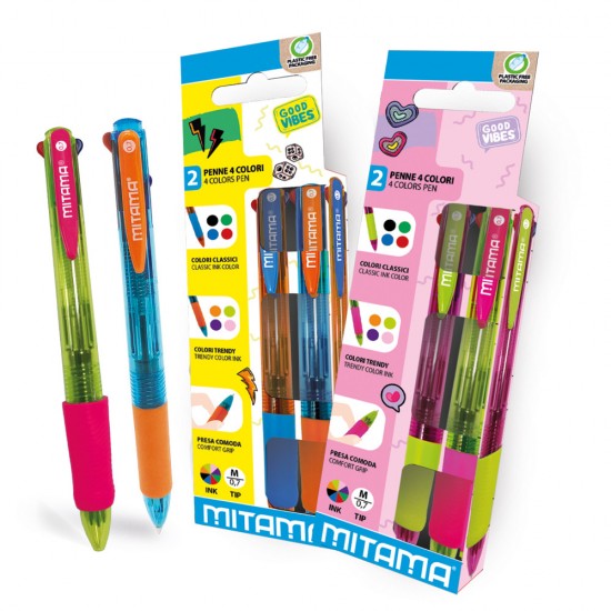 Set Pixuri Mitama, 4 Culori, Blister