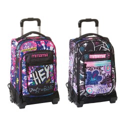 Troller Calatorie Mitama, 3 Compartimente, Design Fete, 49 X 20 X 31 Cm