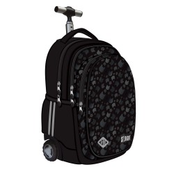 Troller Tb01 St Right Black Cats 4 Compartimente, 44x32x25 Cm