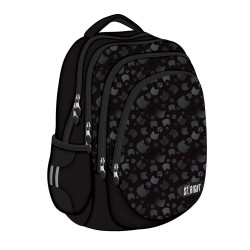 Ghiozdan Bp06 St Right Black Cats 4 Compartimente, 42x31x22 Cm